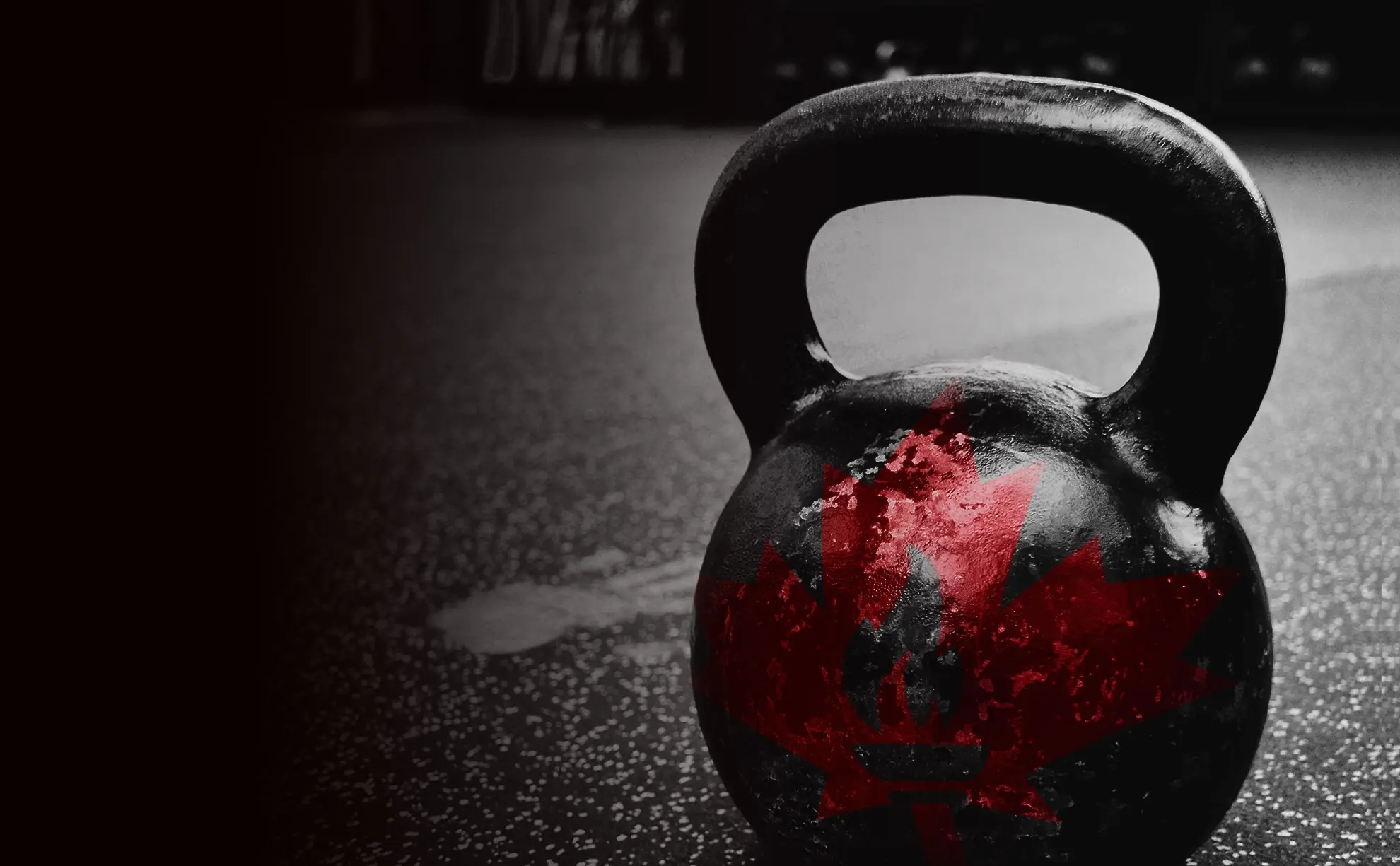 Kettlebell with CFS Barbarians logo